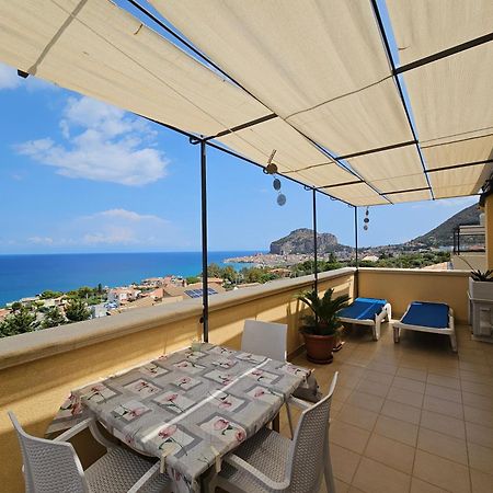 Apartmán Casa Panoramica Santa Lucia Cefalù Exteriér fotografie