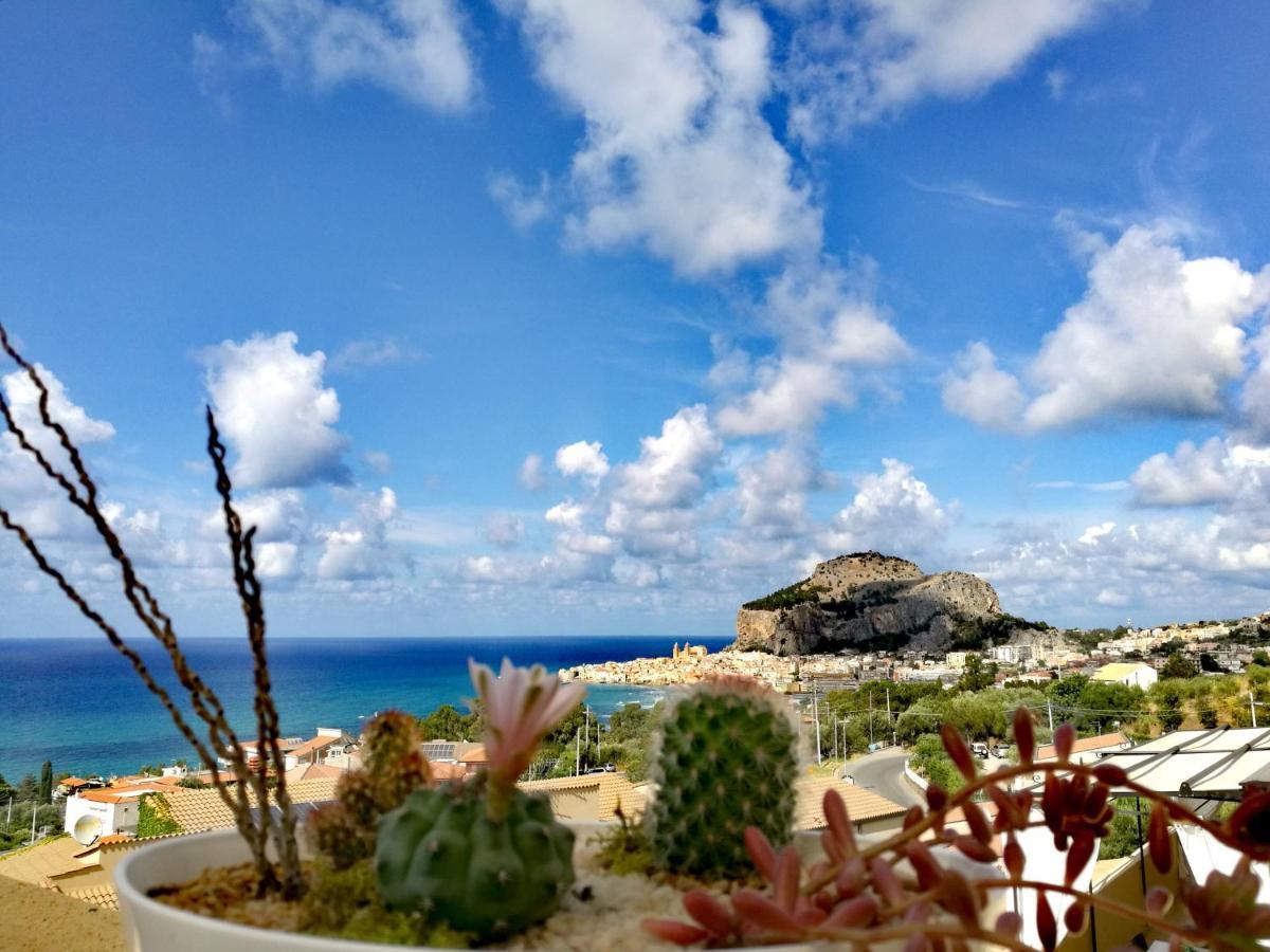 Apartmán Casa Panoramica Santa Lucia Cefalù Exteriér fotografie