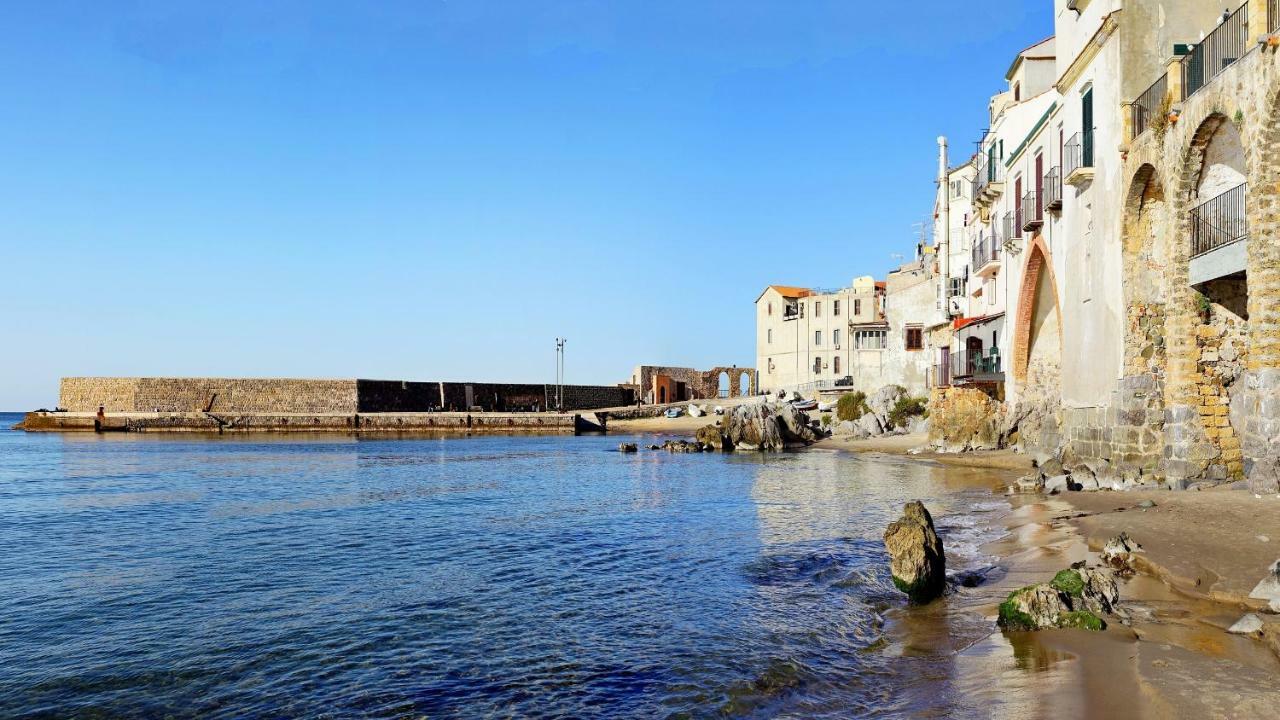 Apartmán Casa Panoramica Santa Lucia Cefalù Exteriér fotografie