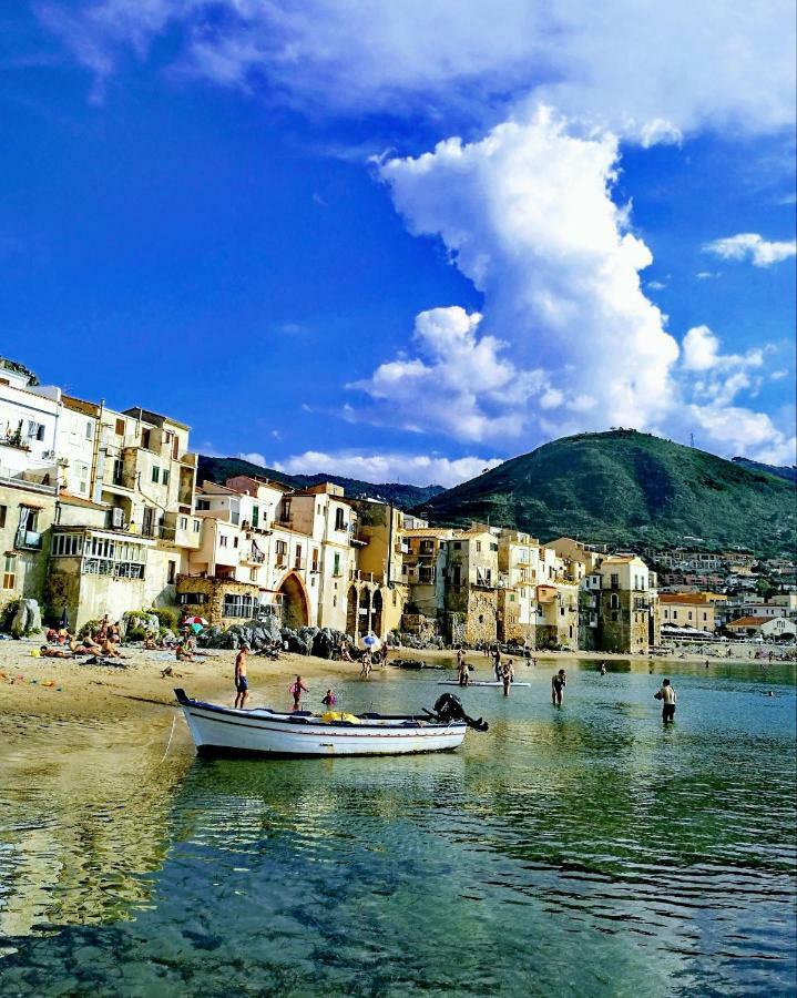 Apartmán Casa Panoramica Santa Lucia Cefalù Exteriér fotografie