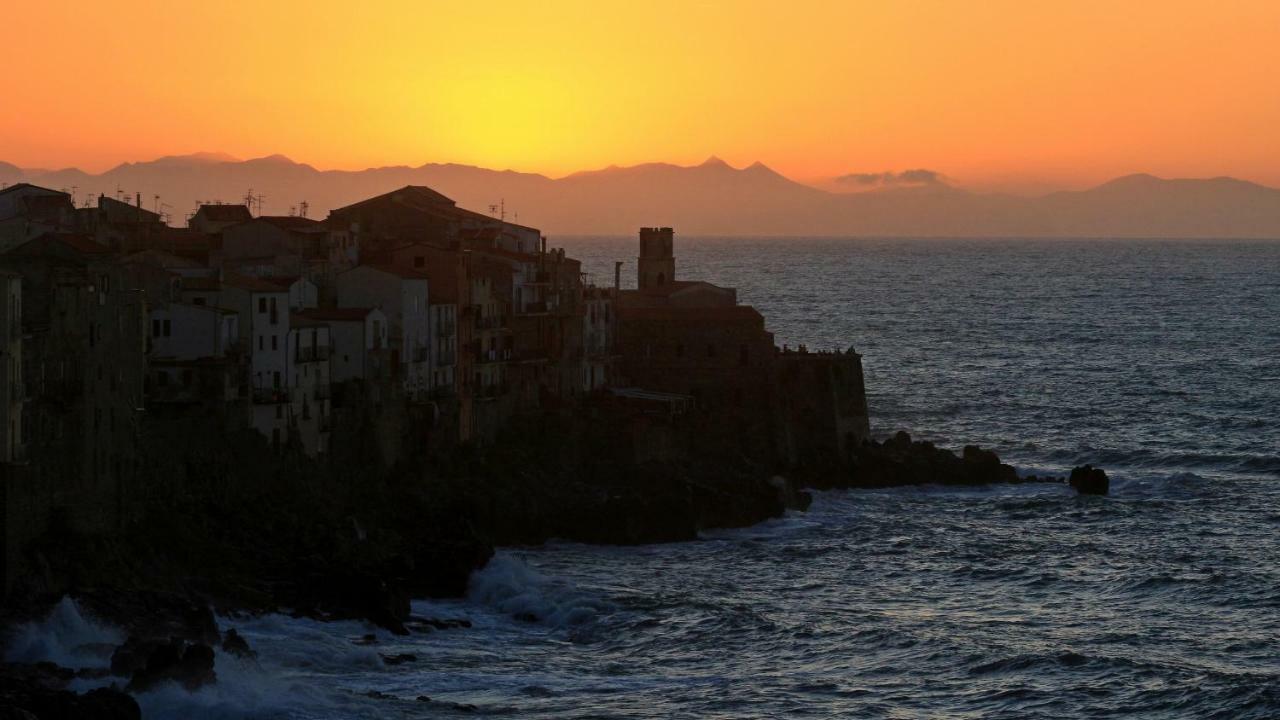 Apartmán Casa Panoramica Santa Lucia Cefalù Exteriér fotografie