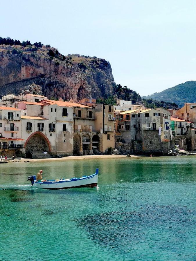 Apartmán Casa Panoramica Santa Lucia Cefalù Exteriér fotografie