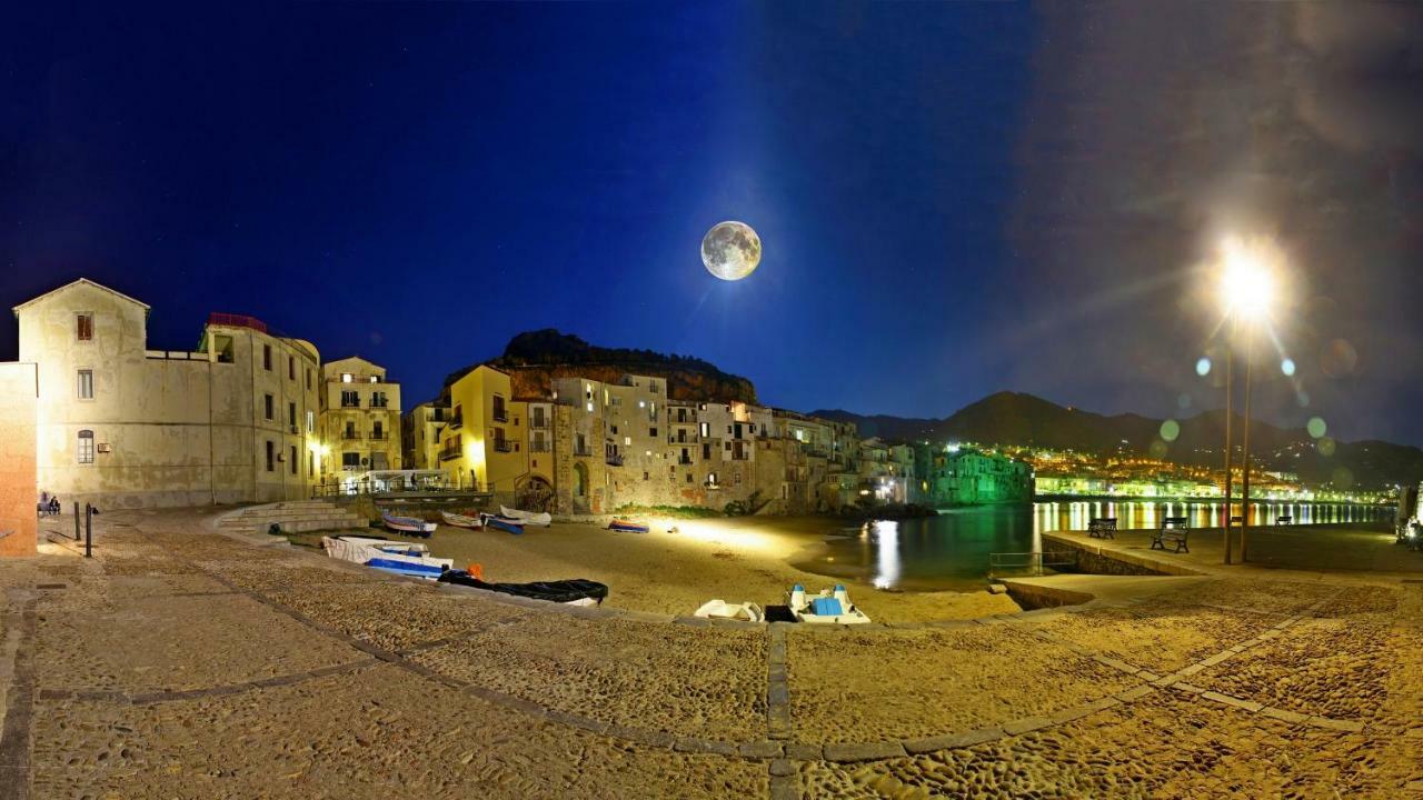 Apartmán Casa Panoramica Santa Lucia Cefalù Exteriér fotografie