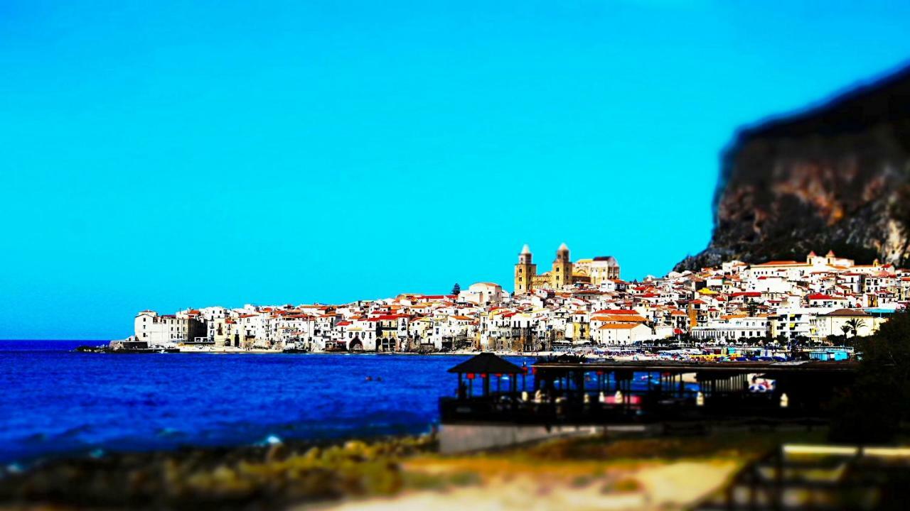 Apartmán Casa Panoramica Santa Lucia Cefalù Exteriér fotografie