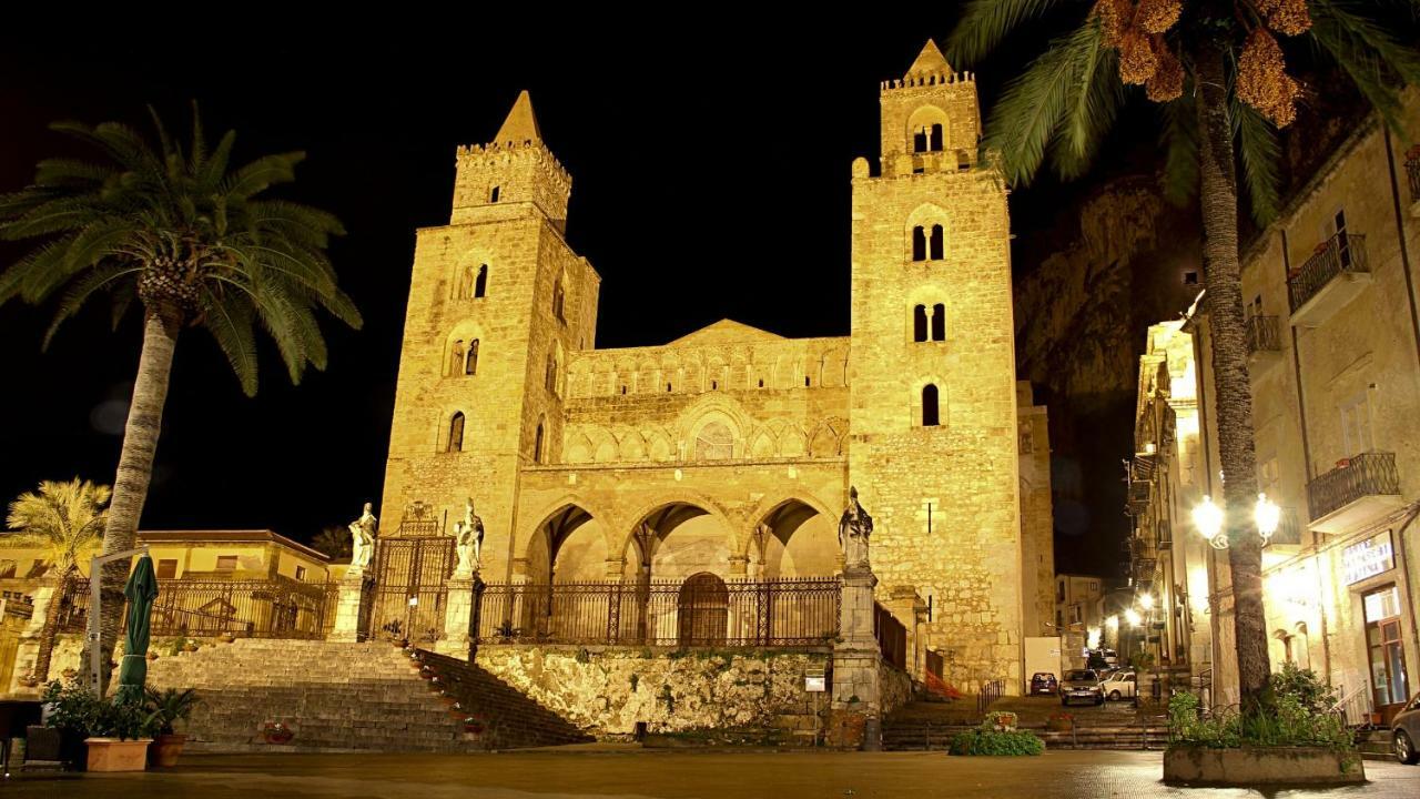 Apartmán Casa Panoramica Santa Lucia Cefalù Exteriér fotografie