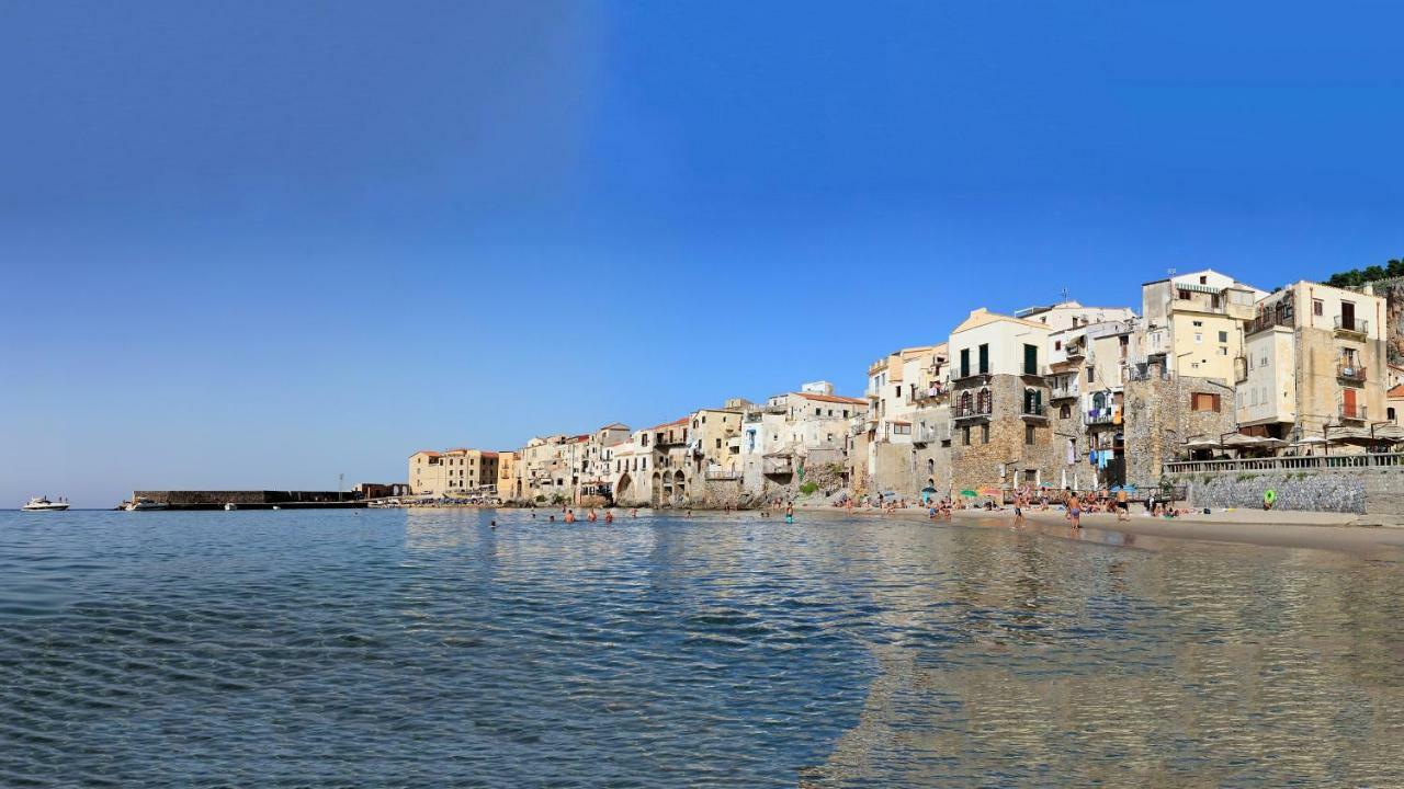 Apartmán Casa Panoramica Santa Lucia Cefalù Exteriér fotografie