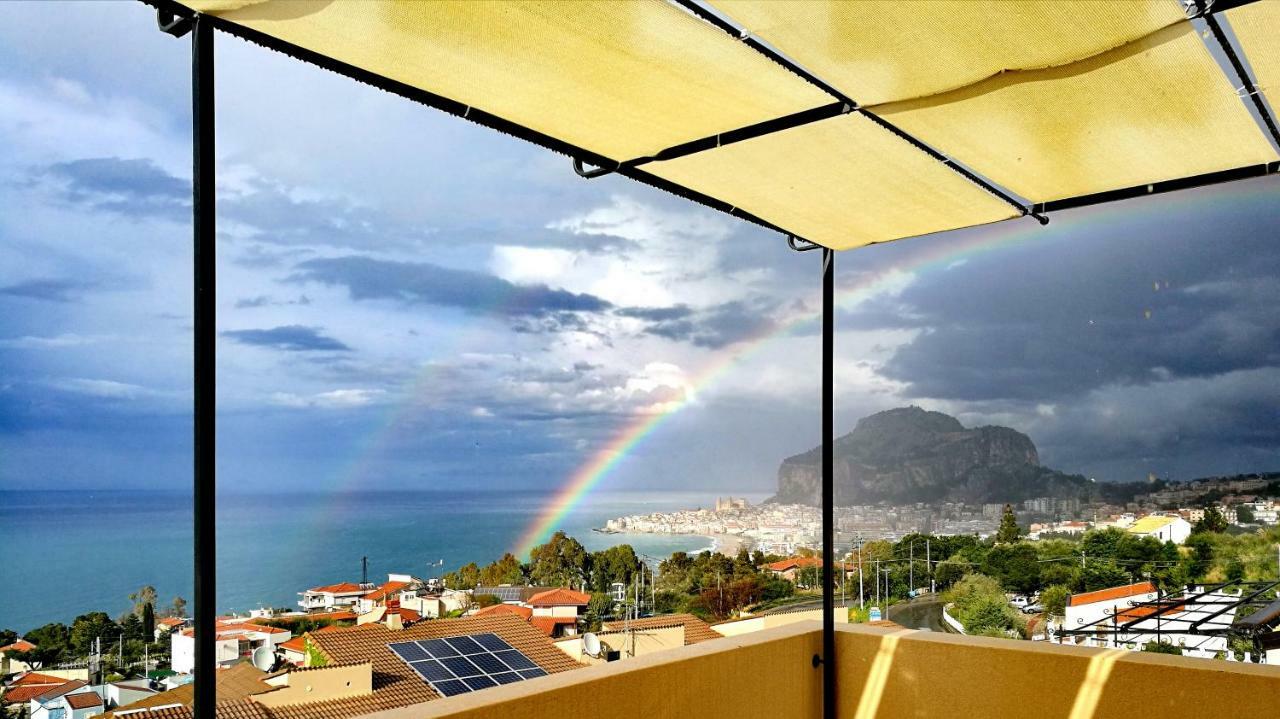 Apartmán Casa Panoramica Santa Lucia Cefalù Exteriér fotografie